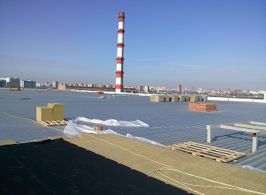 Кровля промышленного здания 2014
